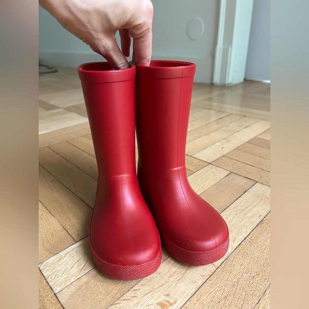 Igor Kids Red Rain & Snow Boots - Picture 2 of 8